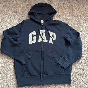 Gap navy blue hoodie sweater for man